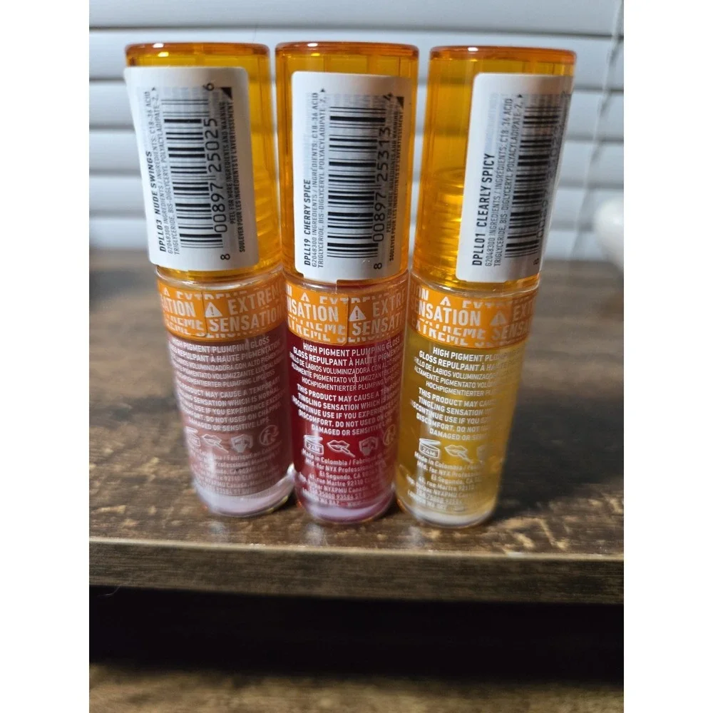 Nyx Professional Makeup Duck Plump Lip Gloss Trio - Extreme Plumping Gloss